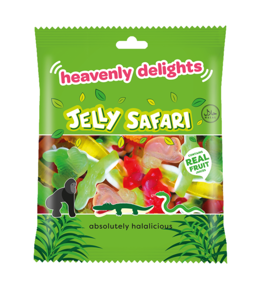 JELLY SAFARI (JELLY MIX) 70g Bag x 24