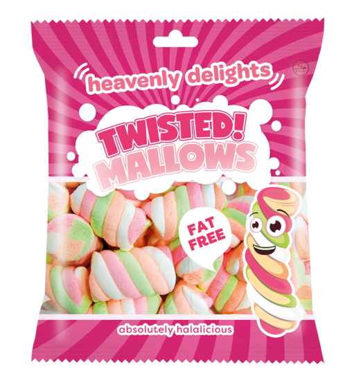 Twisted Mallows [Vanilla Flavoured Marshmallows]