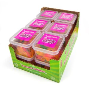 Jelly Worms(140g x 12 Tubs)