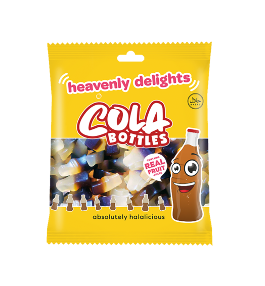 Cola Bottles Sweets (70g bag x 24 )
