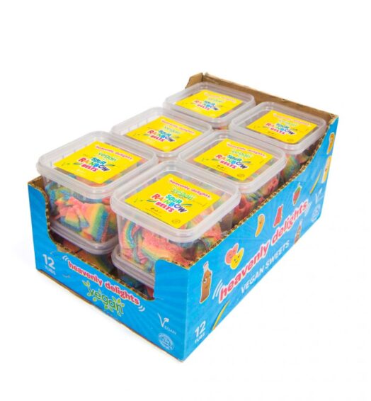 Sour Rainbow Belts (140g x 12 Tubs)